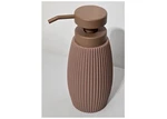 New & Retreat Soap Pump Cylinder Home Bathroom Kitchen Brown Nwt. Fixed Price $14.00.