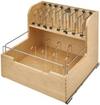 Rev-a-shelf 4FSCO-24SC-1 Wood Classics 20-1/2"W Base Cabinet Food Maple. Fixed Price $514.99.