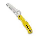 Spyderco Atlantic Salt 8.27 Inch Rust Free Yellow Folding Knife With Frn Handle. Fixed Price $125.25.