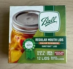 12 Pack Ball Canning Jar Lids Regular Mouth 1440031050 New. Fixed Price $12.59.