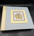 Debbie Mumm Greeting Card Organizer Floral Alphabet Binder. Fixed Price $15.95.