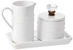Farmhouse Vintage Doorknob Cream & Sugar Set - 2PC Ceramic. Fixed Price $57.44.