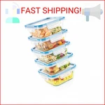 Snapware Glass Total Solutions (5-PACK, 4 Cup) Food Storage Containers Set, Airt. Fixed Price $47.04.