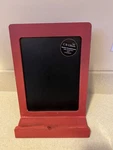 Chalkboard Cookbook Recipe Tablet Holder Display Folding Easel Stand Cr Gibson. Fixed Price $14.99.