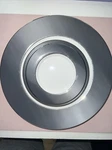 Lenox Brian Gluckstein Darius Silver Dinner Plate Butter Or Saucer, (FC1). Fixed Price $21.99.