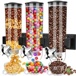 Cereal Wall Mounted, Triple Dry Food Dispensers, Grain. Fixed Price $49.98.