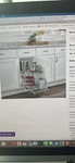 Rev-a-shelf Kitchen Cabinet Pullout Organizer, X In, 5WB2-1218CR-1. Fixed Price $85.00.