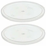 Cambro Lids Covers For Qt Round Containers Set Of 2 RFSC1PP190. Fixed Price $9.97.