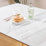 Clear Table Cover Protector 16 X 32 Inch, 1.5MM Thick Plastic Desk .... Fixed Price $28.39.