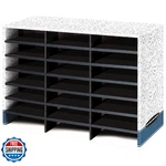Fellowes Bankers Box 21-COMPARTMENT Literature Sorter Letter Size 04210. Fixed Price $112.28.