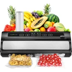 Nutrichef Black Food Vacuum Sealer With 110W Automatic Stainless Steel. Fixed Price $70.36.