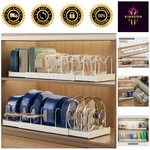 2-PACK Expandable Kitchen Lid Organizers Durable Under Cabinet Storage. Fixed Price $55.49.