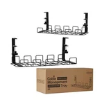 Under Desk Cable Management Tray 2 Packs, 16" Cord Organizer With .... Fixed Price $44.41.