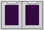 Hestan AGAD30PP 30" Double Storage Doors: For Built-in Grills Lush Purple New!. Fixed Price $958.99.