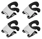 Forieru 4 Pcs Anti-scald Spoon Rest, Non Slip Stainless 3.19*1.89 Inch, Black. Fixed Price $23.73.