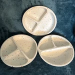 Weesprout 3 Suction Plates For Babies Toddlers - 100 Silicone, Dinnerware. Fixed Price $16.00.