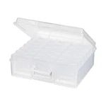 Novelinks Clear Stackable Storage Box 18 Pack - Art, Craft, Jewelry Organizer. Fixed Price $39.80.