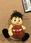 Chicago Bulls Basketball Nba Baby Fan Christmas Tree Ornament. Fixed Price $7.45.