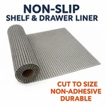 Large Size Anti-slip Grip Liner Mat Non Skid Shelf And Drawer 18" X 47". Fixed Price $8.99.