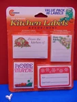 96 Pack Conimar Self Adhesive Kitchen Labels Made In Usa New & Sealed. Fixed Price $7.00.