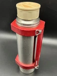 Vtg Zojirushi Tuff Boy Stainless Steel Vacuum Insulated Bottle W/ Handle 374033. Fixed Price $32.00.