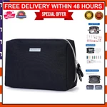 Elegant Black Makeup Organizer Water-resistant With 5 Practical Compartments. Fixed Price $24.99.