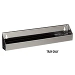 Rev-a-shelf 13" Slim Drawer Front Tip Out Tray, Stainless Steel RV6541-13SS. Fixed Price $24.24.