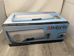 Brabantia Roll Top Bread Box, Storage Touch Bin, Matt Steel 17.5 X10 X6-3/4. Fixed Price $55.95.