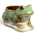 Hill's Park's 6.5" X 4" Frog Planter - Holds 3" Unique Animal Pot.... Fixed Price $45.30.