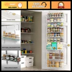 9-TIER Over The Door Pantry Organizer Metal Spice Rack Shelves For Home & Kitc. Fixed Price $71.99.