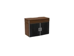 Spectrum Av Credenza Two Bay With Locking Door Cabinet Unit 55532-BKBKS253D0002. Fixed Price $287.11.