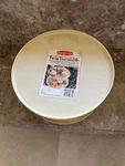 Rubbermaid Vintage 1986 Twin Turntable Lazy Susan Storage Almond Jars Cans Store. Fixed Price $29.99.