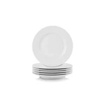 Strawberry Street Simply Round 6" Appetizer Plates, Set Of 6, White. Fixed Price $27.59.