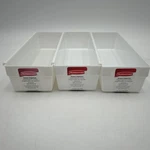 Rubbermaid Vintage Interlocking Drawer Organizers JBI-2915 Total 3 X. Fixed Price $39.99.