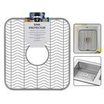 Decorrack Gray Sink Protectors For Kitchen, Plastic 12" X 11" Dish Rack, Prot.... Fixed Price $18.42.
