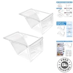 Upgraded Food Safe Crisper Drawer Set - Fits Frigidaire & Kenmore Refrigerators. Fixed Price $155.98.