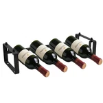 Stackable 4 Bottles Wine Rack Compact Metal Holder For Countertop,. Fixed Price $19.42.