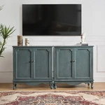 Pallantium 34 TALL-2 Door Farmhouse Style Accent Cabinet Set Of By Hulala Home. Fixed Price $983.95.