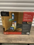 Richelieu Pull Out Cabinet Organizer Storage Shelf 18.5"L X 9"W 16"H. Fixed Price $25.00.