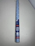 Vintage Rubbermaid Shelf Drawer Liner Blue Gingham Plaid 8.3 Sq Ft - 20 X1.67 Yd. Fixed Price $15.00.
