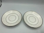 Lenox Opal Innocence Saucer (set Of 2). Fixed Price $7.80.