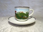 Villeroy & Boch Naif Espresso Demitasse Cup Saucer Farm Rabbit Luxembourg. Fixed Price $24.99.