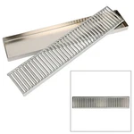 Stainless Steel 19" X4" Drip Tray Easy To Clean No Drain For Home Commercial Use. Fixed Price $45.98.