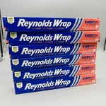 6 Pack- Reynolds Wrap Standard Aluminum Foil 30 Square Feet. Fixed Price $15.99.