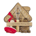 Mud Pie Home Gingerbread Christmas Cookie Baking Press Cutter Whisk Kids Set. Fixed Price $22.99.