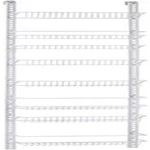 Adjustable Wall-mount Organizer Rack With Baskets For Kitchen & Closet. Fixed Price $110.99.