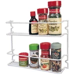 Grayline White Tall Double Shelf Spice Rack 40504 030786005043. Fixed Price $17.67.