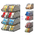 8-PACK Can Organizer For Pantry, Stackable Cabinet Food Shelves Fridge, W.... Fixed Price $75.92.
