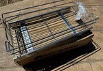 Rev-a-shelf 12" Pullout Wire Basket Organizer Chrome 22" Slides 5WB1-1222CR-1. Fixed Price $50.00.