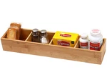 Ybm Home & Kitchen 4-COMPARTMENT Bamboo Drawer Organizer Box 329. Fixed Price $21.80.